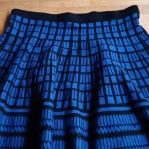 Gorgeous holiday skirt looking like stained glass windows